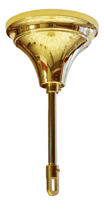 (image for) Large Chandelier Rose- Gold